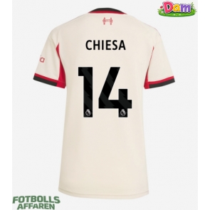 Liverpool Federico Chiesa #14 Bortatröja Kvinnor 2025-26 Kortärmad